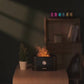 Mist Humidifier With Flame Light
